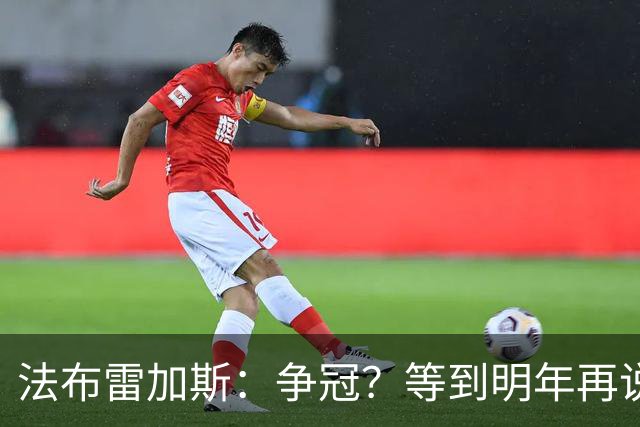 法布雷加斯：争冠？等到明年再说吧，先别着急！
